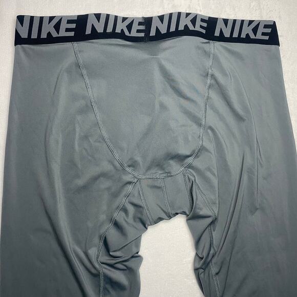 Nike Pro Dri-fit compression |Adult mens hyperwarm athletic legging tights - Picture 10 of 14